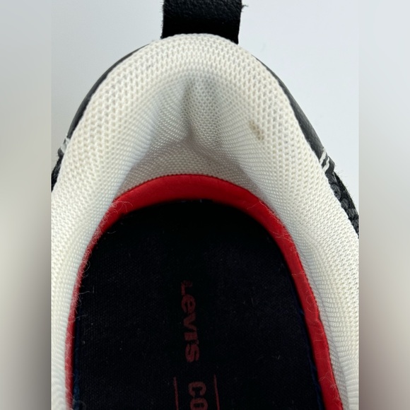 Levi's 501Canvas Sneakers, Black Casual Low, Men's Size US 8.5 - Picture 6 of 13